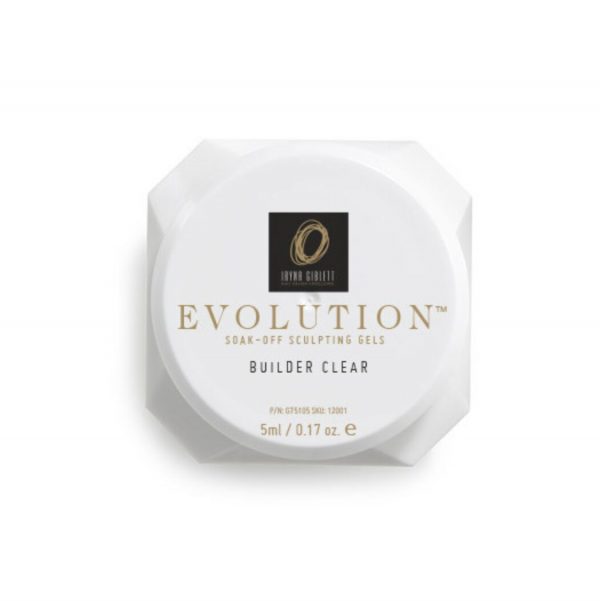 IKON.iQ Evolution Soak-Off sculpturing gel: Clear Builder, 5 ml