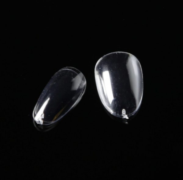 IKON.iQ FULL COVER GEL TIPS: Simplicite Whide Round Short, 500 kom