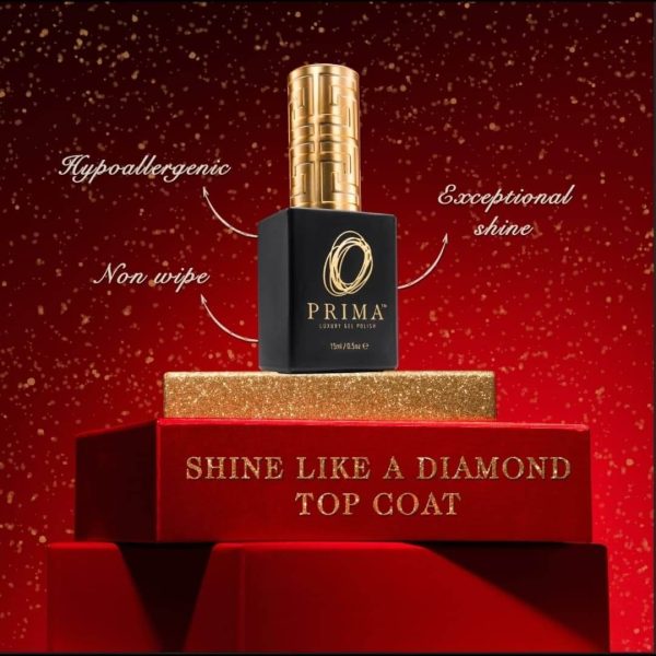 IKON.iQ PRIMA top coat Shine Llike a Diamond Non Wipe