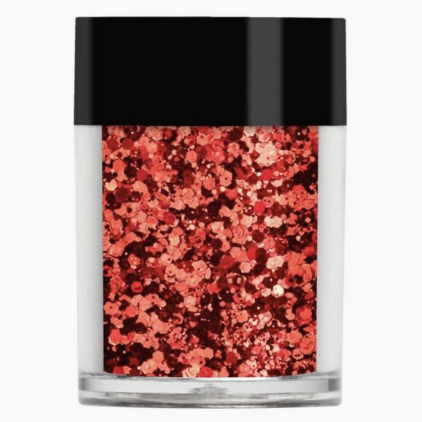 LeCente Multi Glitz Chunky Glitter - Cardinal, 8g
