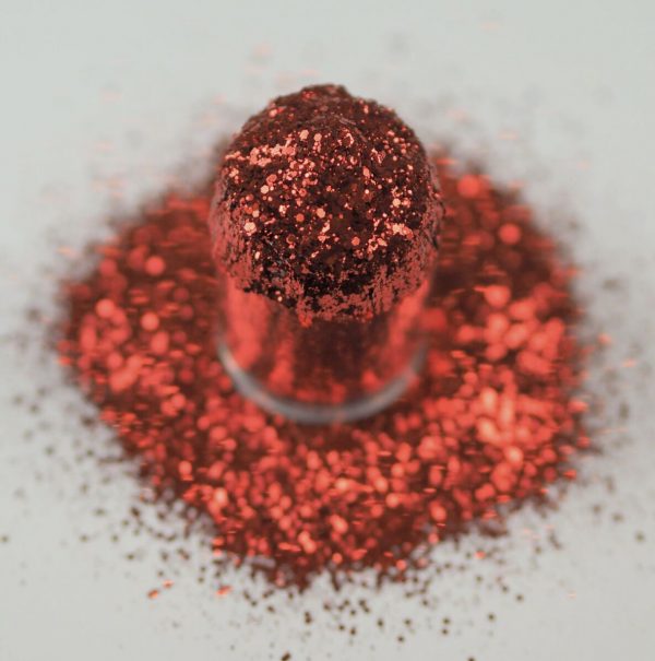 LeCente Multi Glitz Chunky Glitter - Cardinal, 8g