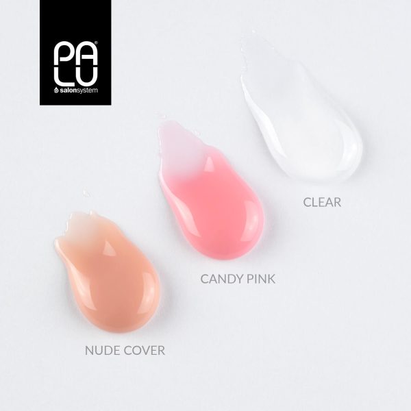 PALU Flexi Acryl gel swatches