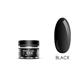 PALU Paint UV Gel Black 1 - 7ml