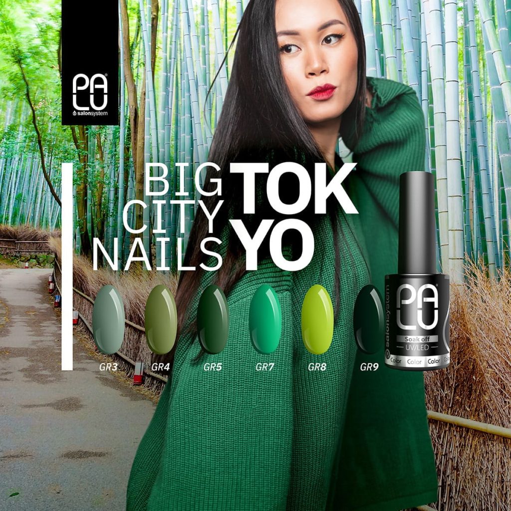 PALU gel polish Tokyo kolekcija