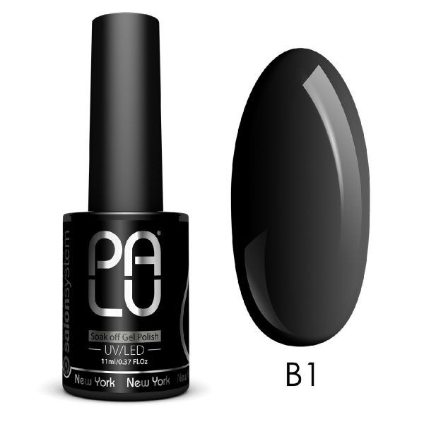PALU gel polish trajni lak New York Black B1 - 11 ml