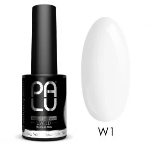 Home 28 PALU gel polish trajni lak New York White W1 - 11ml