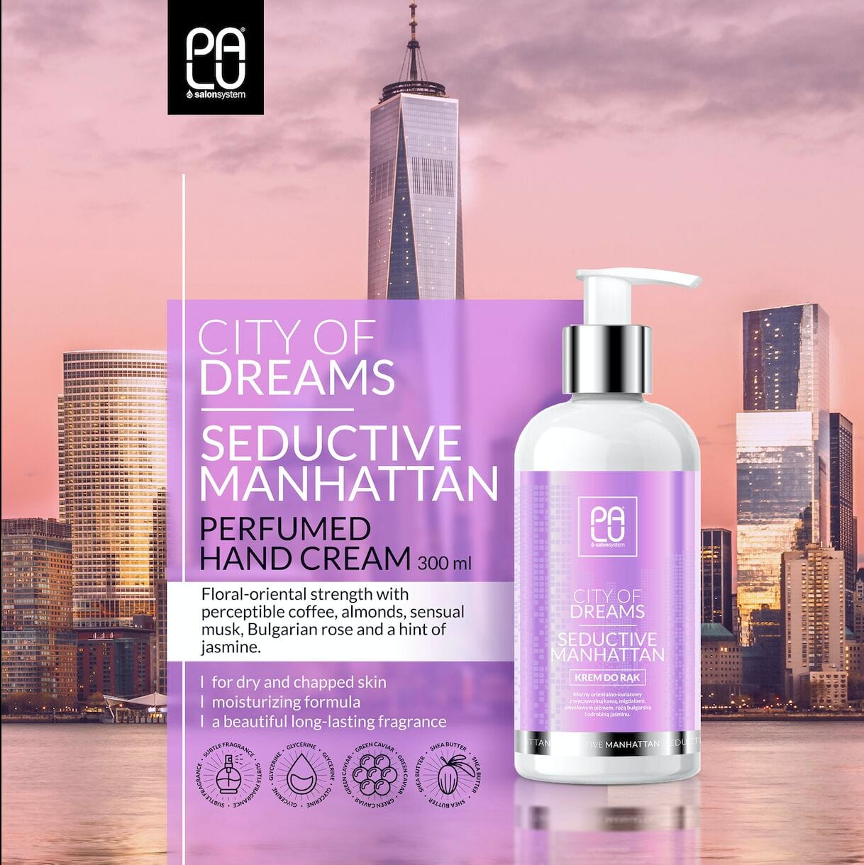 PALU parfimirana krema za ruke Seductive Manhattan 2 PALU parfimirana krema za ruke Seductive Manhattan