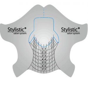 Stylistic šablone za nokte Silver - 250 kom