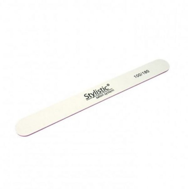 Stylistic turpija (rašpa) za nokte slim Straight 100/180