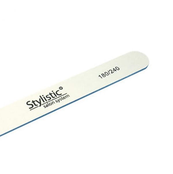 Stylistic turpija (rašpa) za nokte slim Straight 180/240