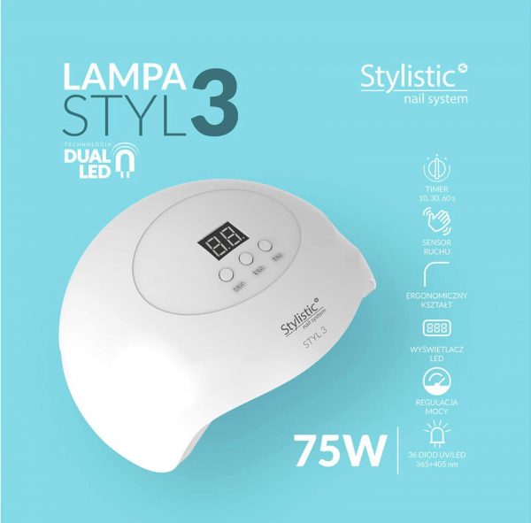 Stylistic lampa UV/LED STYL3 75W