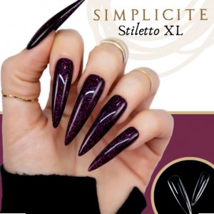 IKON.iQ full cover gel tipse XL Stiletto
