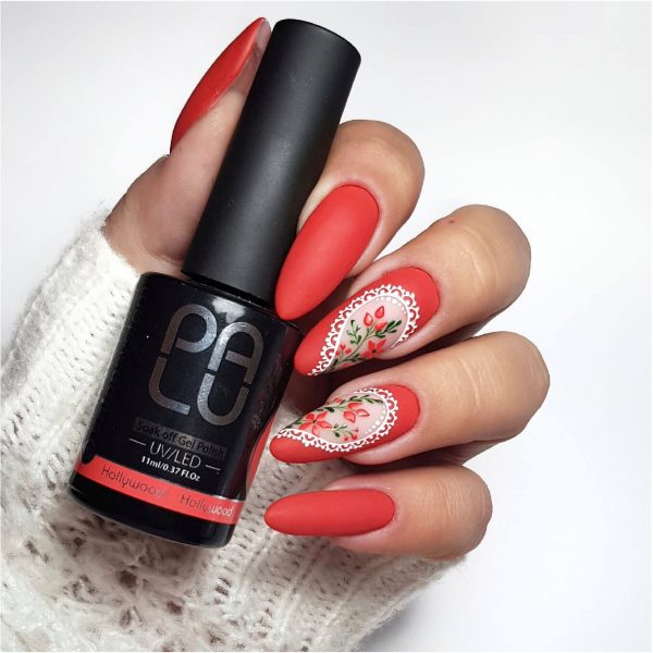 PALU gel polish trajni lak Hollywood red R3
