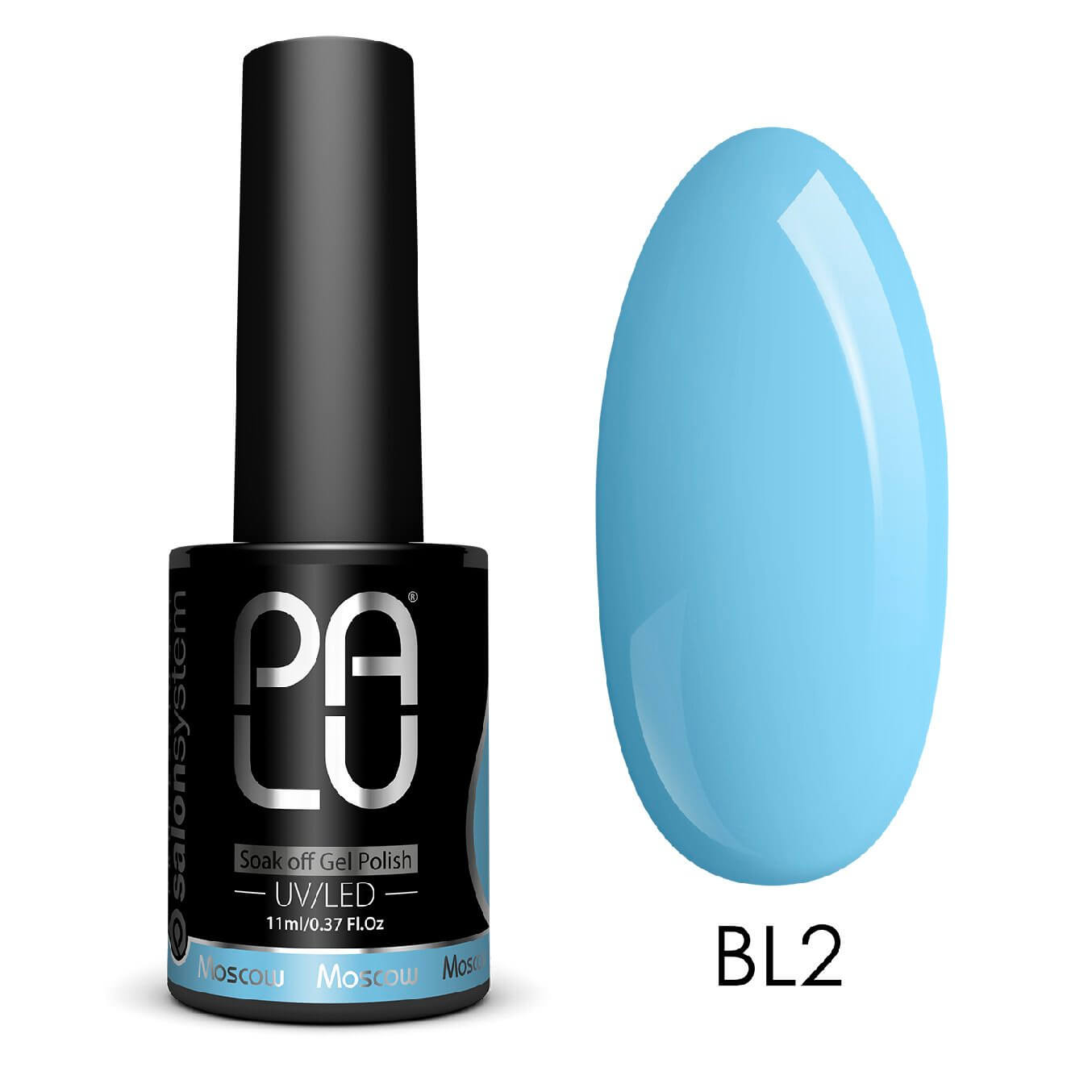 PALU gel polish trajni lak Moscow Blue BL2