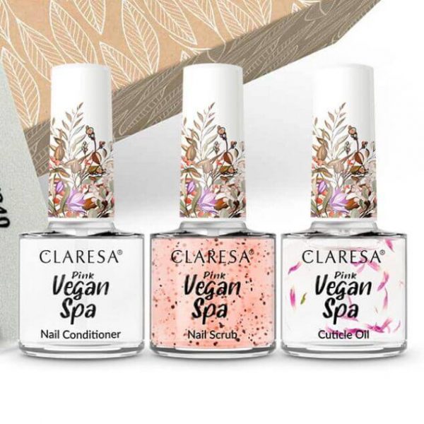 Vegan SPA set za njegu noktiju Pink Power