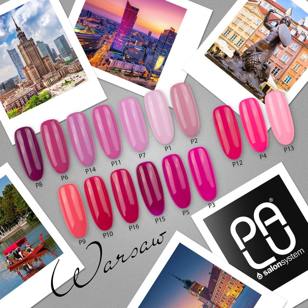 PALU gel polish Warsaw kolekcija