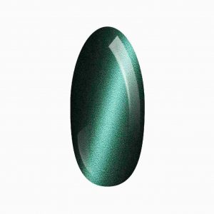 PALU gel polish trajni lak cat eye green CE2