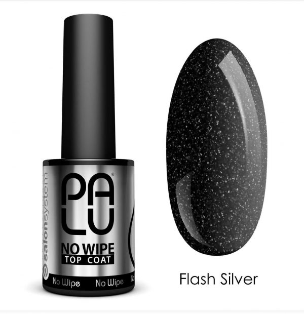 PALU Top Coat No Wipe Flash Silver