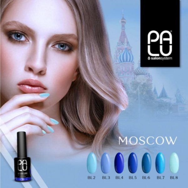 PALU gel polish trajni lak Moscow blue