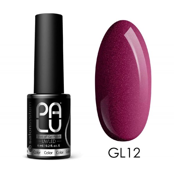 PALU gel polish trajni lak Venice shining glitter GL12 - 6 ml