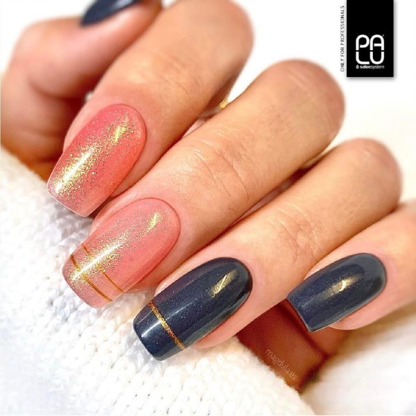 PALU gel polish trajni lak Oslo shining glitter OS4 - 11 ml