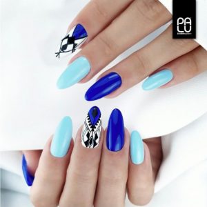 PALU gel polish trajni lak Moscow blue BL8