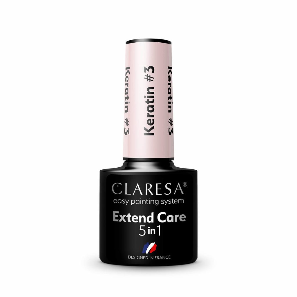 Kako zaštititi trajni lak na odmoru: more, sunce i pijesak vs. vaša manikura 32 Claresa baza extend care 5 in 1 Keratin #3
