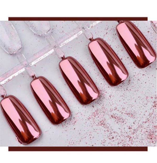 Ukrasi za nokte Glass Effect Rose Golden 00