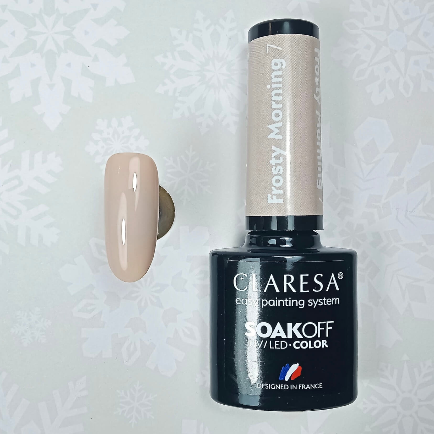 Claresa trajni lak gel polish Frosty Morning 7