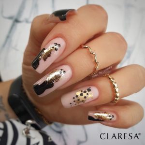 Claresa trajni lak gel polish Black 900