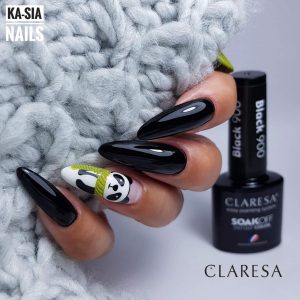 Claresa trajni lak gel polish Black 900