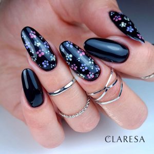 Claresa trajni lak gel polish Black 900