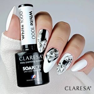 Claresa trajni lak gel polish White 1000