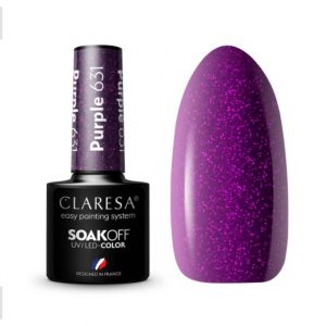 Claresa trajni lak gel polish Purple 631