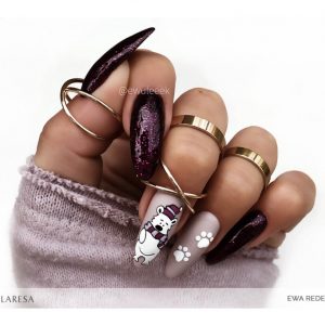 Claresa trajni lak gel polish Purple 631