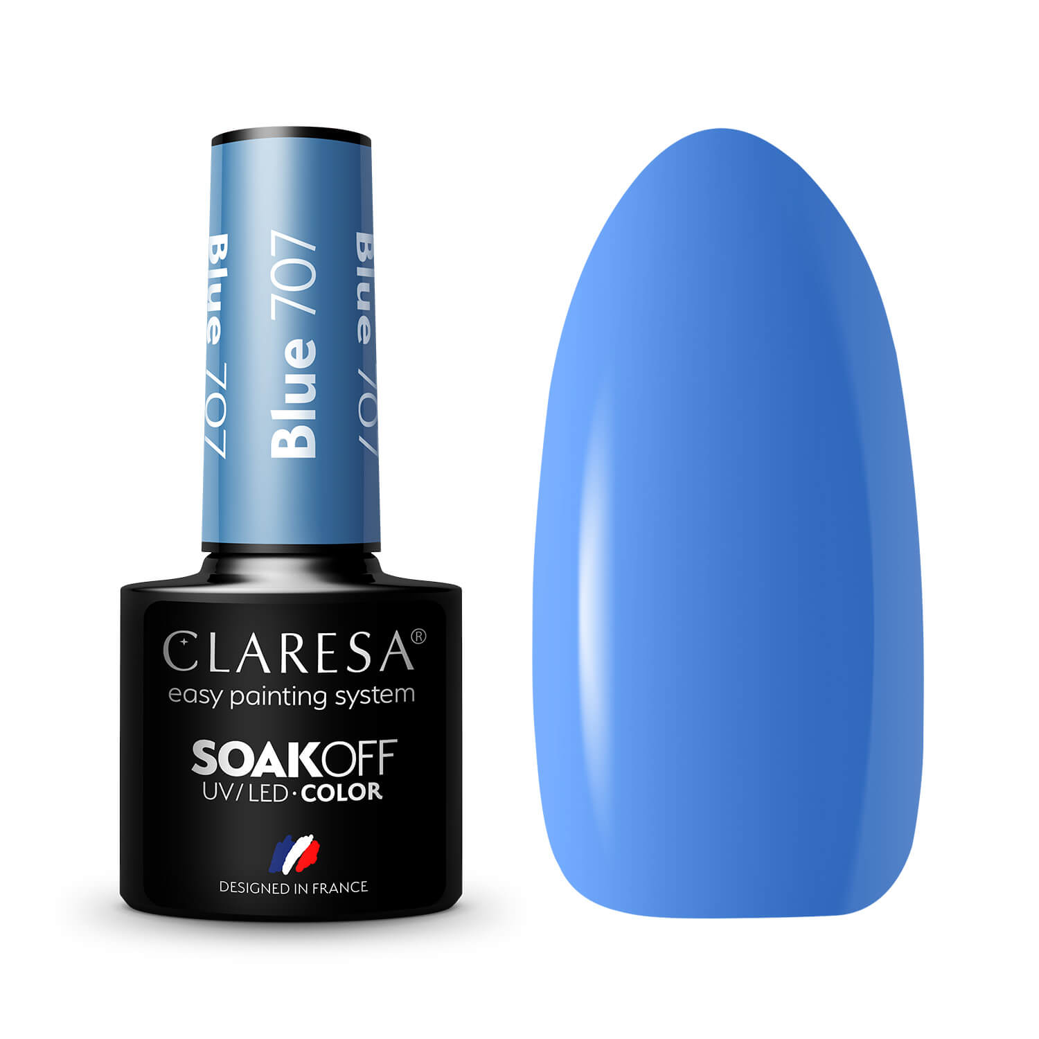 Claresa trajni lak gel polish Blue 707Claresa trajni lak gel polish Blue 707