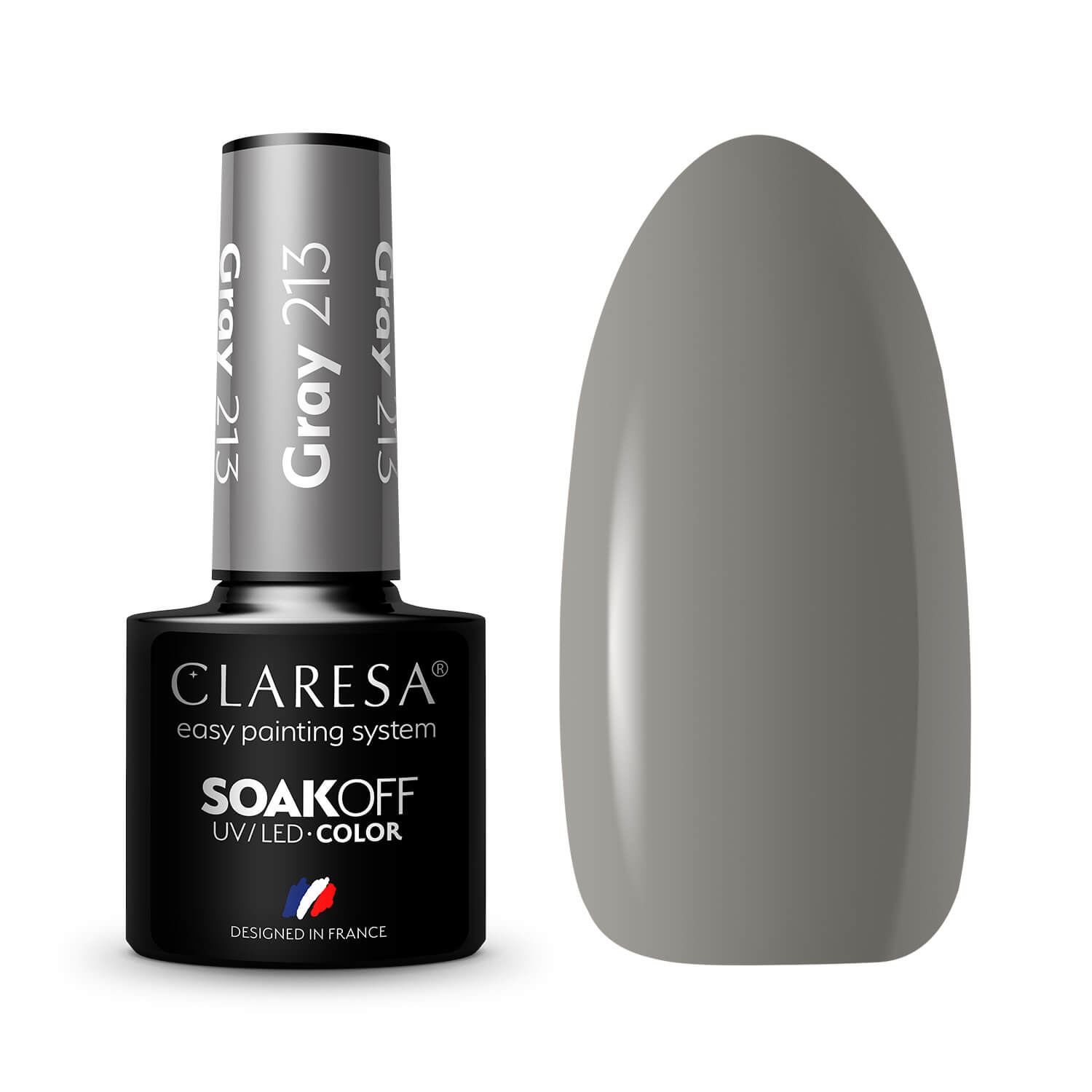 Claresa trajni lak gel polish Gray 213