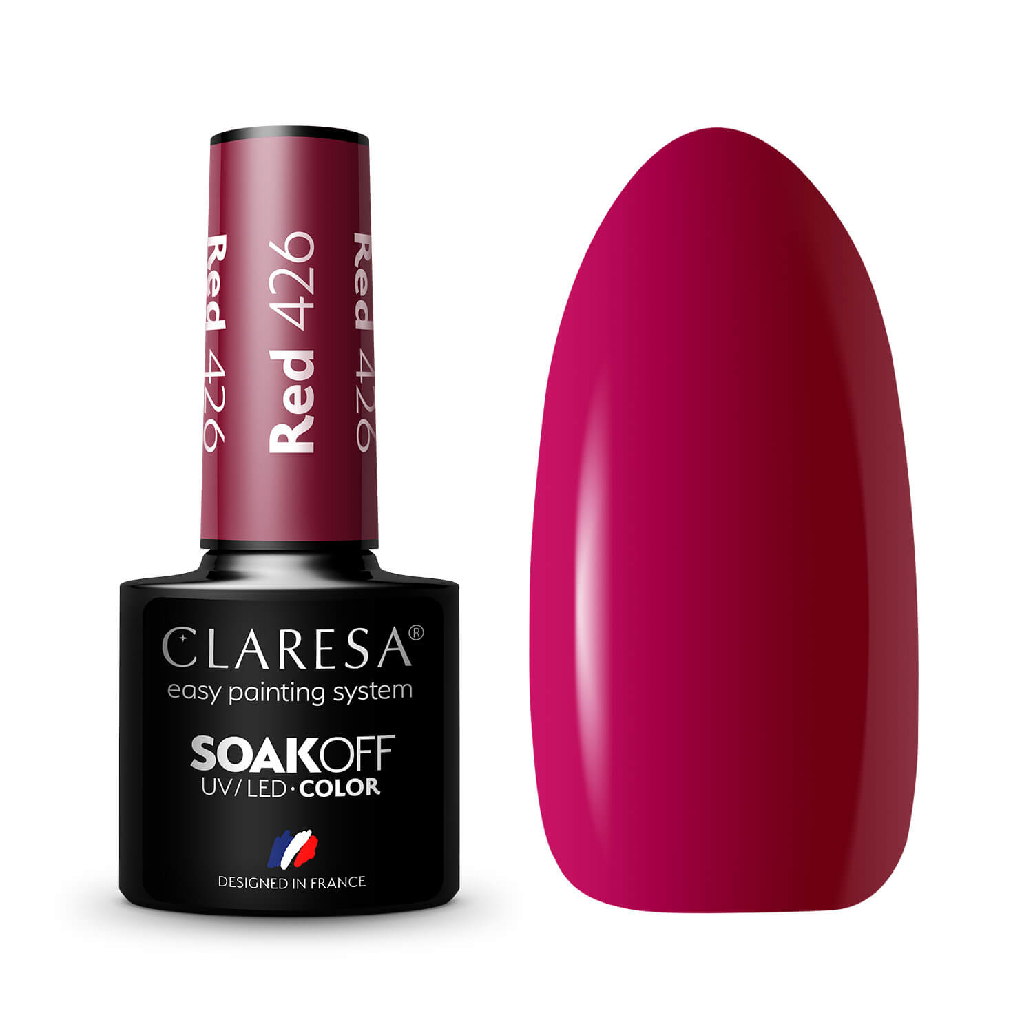 Claresa trajni lak gel polish Red 426