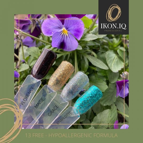 IKON.iQ Prima gel polish Florence Maise Grace Charlotte