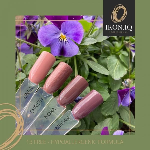 IKON.iQ Prima gel polish Linea Chrissy Nora Megan