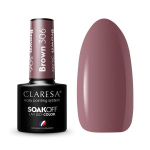 Claresa trajni lak gel polish Brown 306