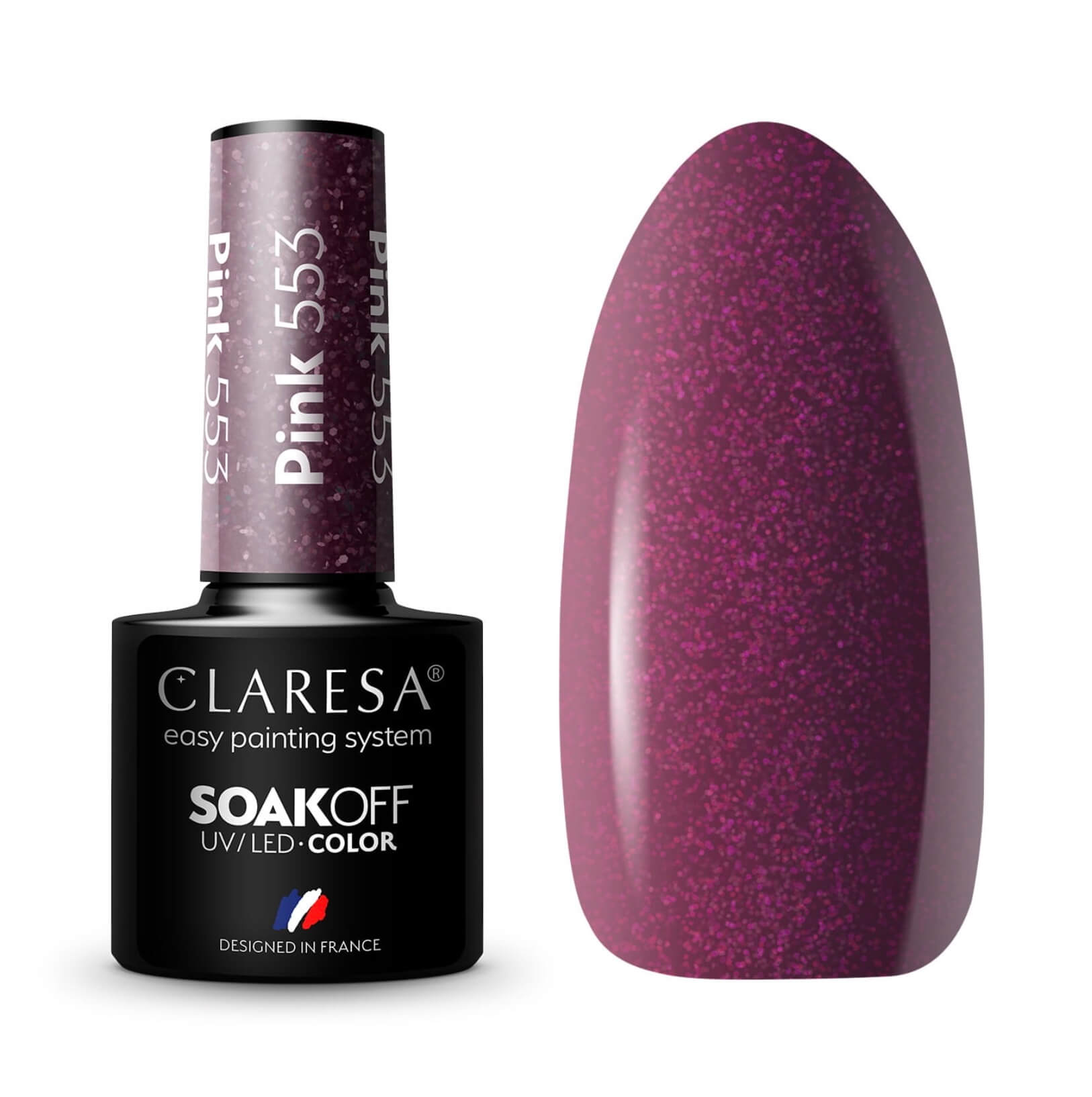 Claresa trajni lak gel polish Pink 553