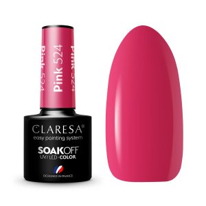 Claresa trajni lak gel polish Pink 524
