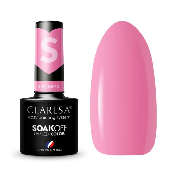 Claresa trajni lak gel polish Kiss Me 3