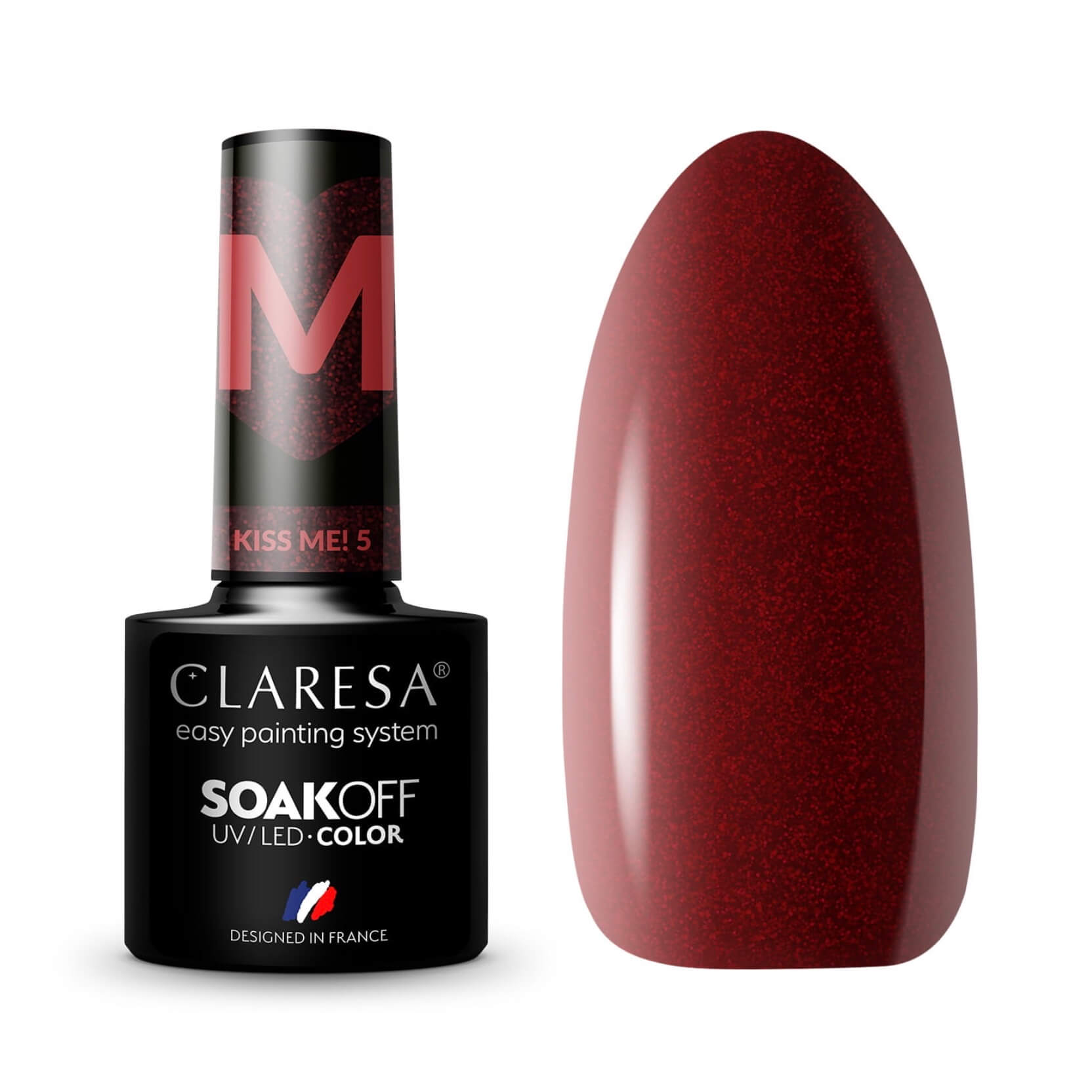Claresa trajni lak gel polish Kiss Me 5