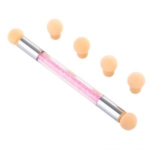 Kist dvostrani ombre-nail art Pink