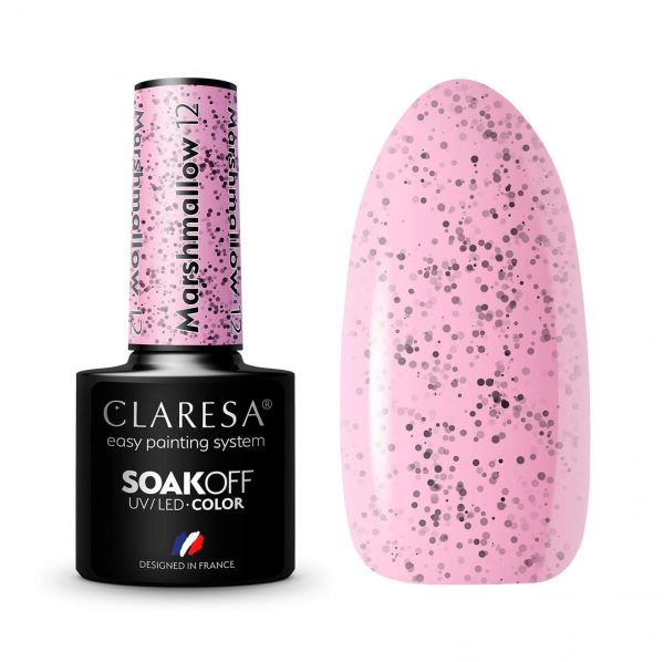 Claresa trajni lak gel polish Marshmallow 12