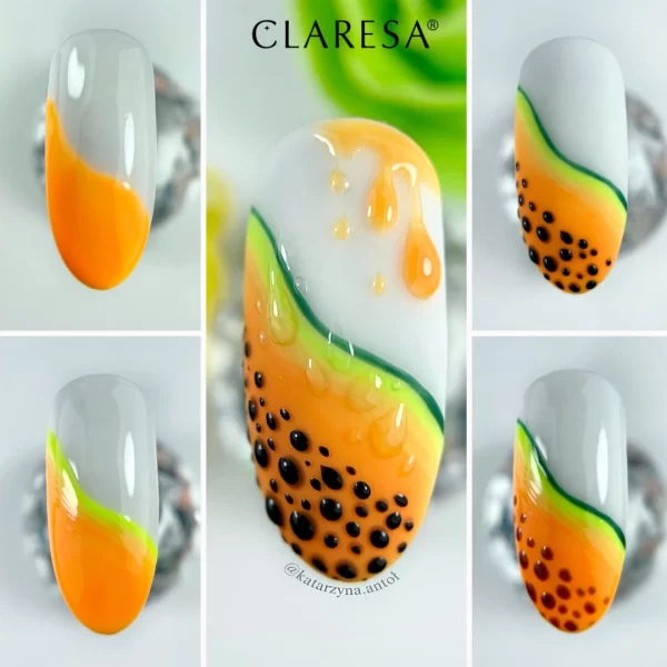 Claresa gel polish Fluo -1,-2-i-3,-Warmin-Fall-8