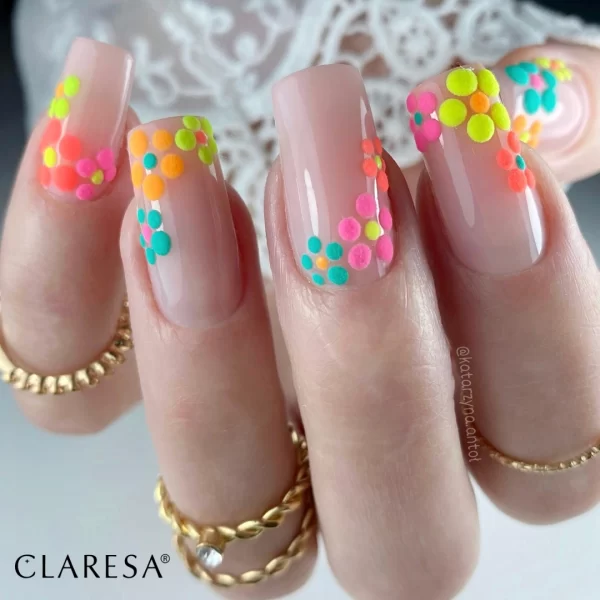 Claresa gel polish Fluo-mix