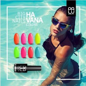 Palu gel polish trajni lak neon Havana